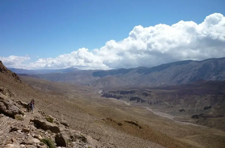 Ascension du Mont M'goun au Maroc