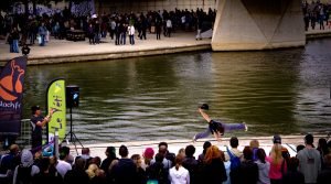 Contest jumpline slackline au Fise de Montpellier