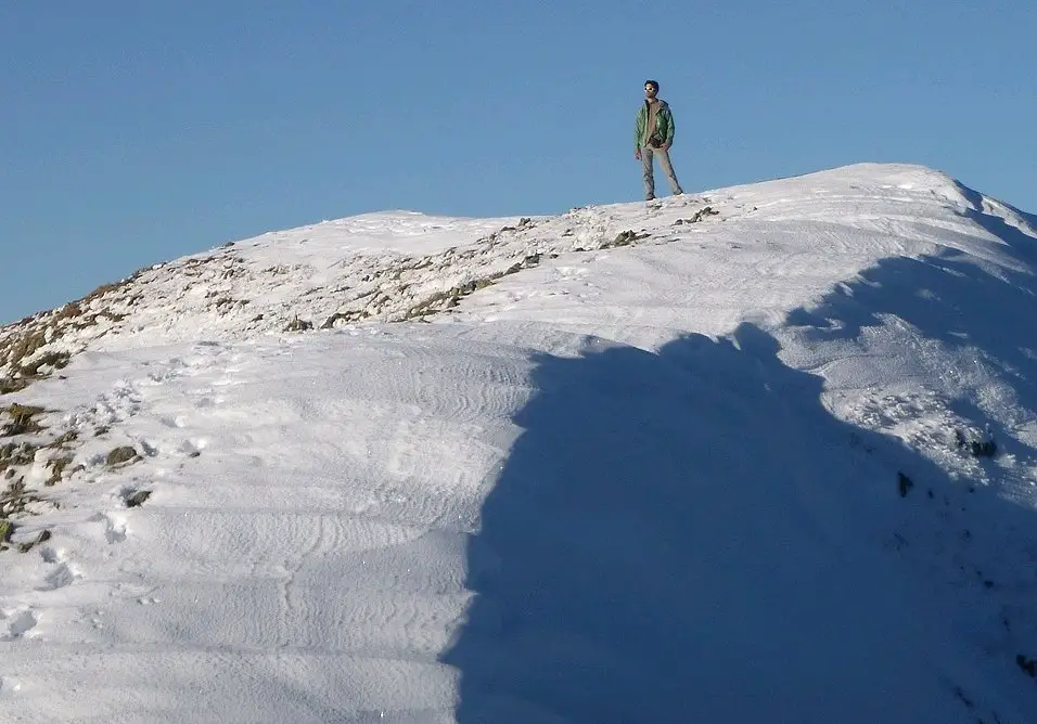 François Jourjon en randonnée montagne 