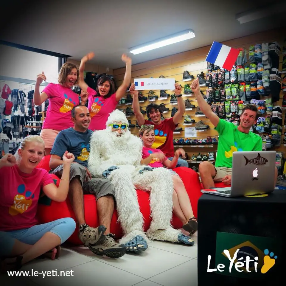 La team du magasin Le Yéti