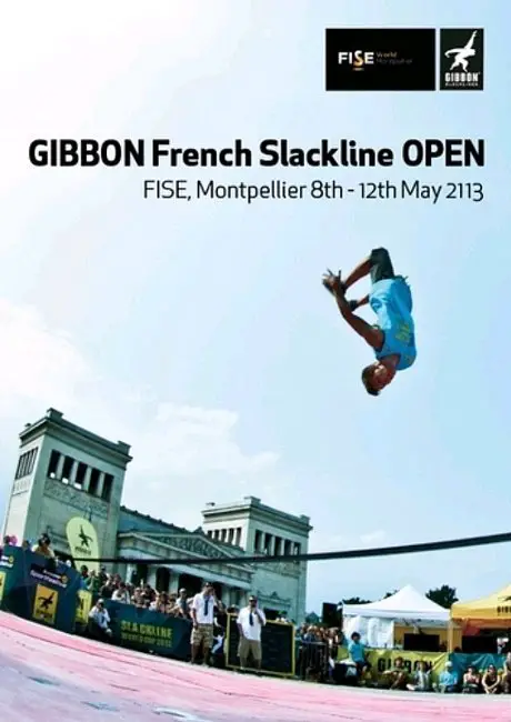 Gibbon-French-Slackline-Open au Fise de Montpellier
