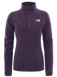 100 Glacier 1/4 zip est une micro-polaire pour femme THE NORTH FACE