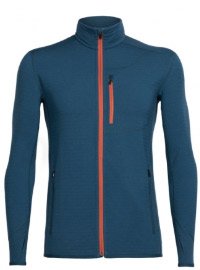 SIERRA LS ZIP est une jacket en polaire laine mérinos ICEBREAKER