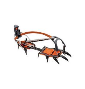 crampon alpinisme technique Petzl – sarken, bi-pointe en T, acier, 12 pointes.