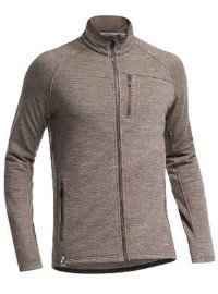 DESCENDER LS ZIP est une veste polaire en laine mérinos ICEBREAKER