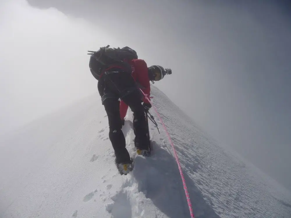 randonnée glaciaire au Mont-Blanc