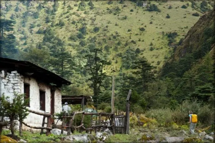 3ème jour de trek au Bhoutan