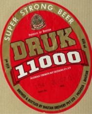 Druk 11000 biere du Bhoutan