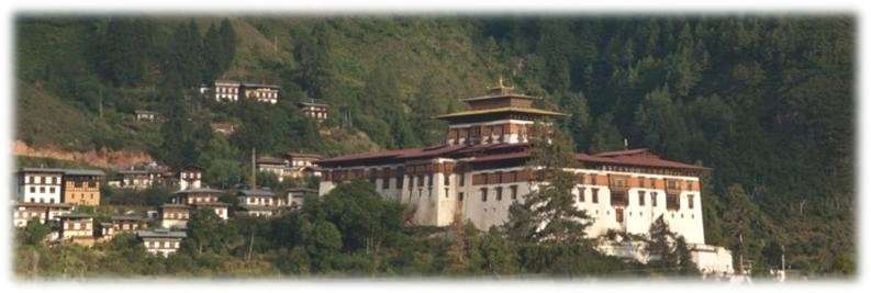 Dzong de Paro au Bhoutan