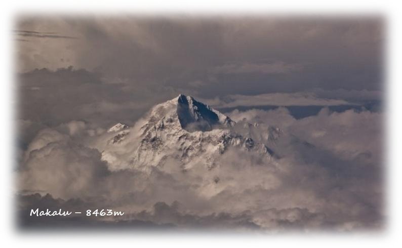 Mont Makalu 8463 m vu depuis le Bhoutan