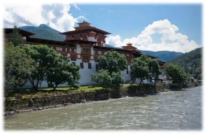 Punakha au Bhoutan