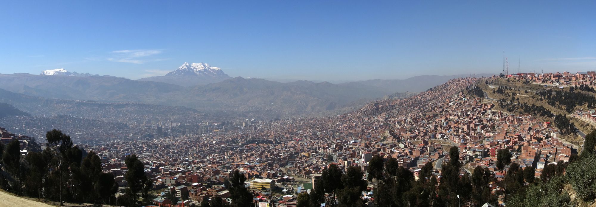 La Paz, capitale administrative de la Bolivie