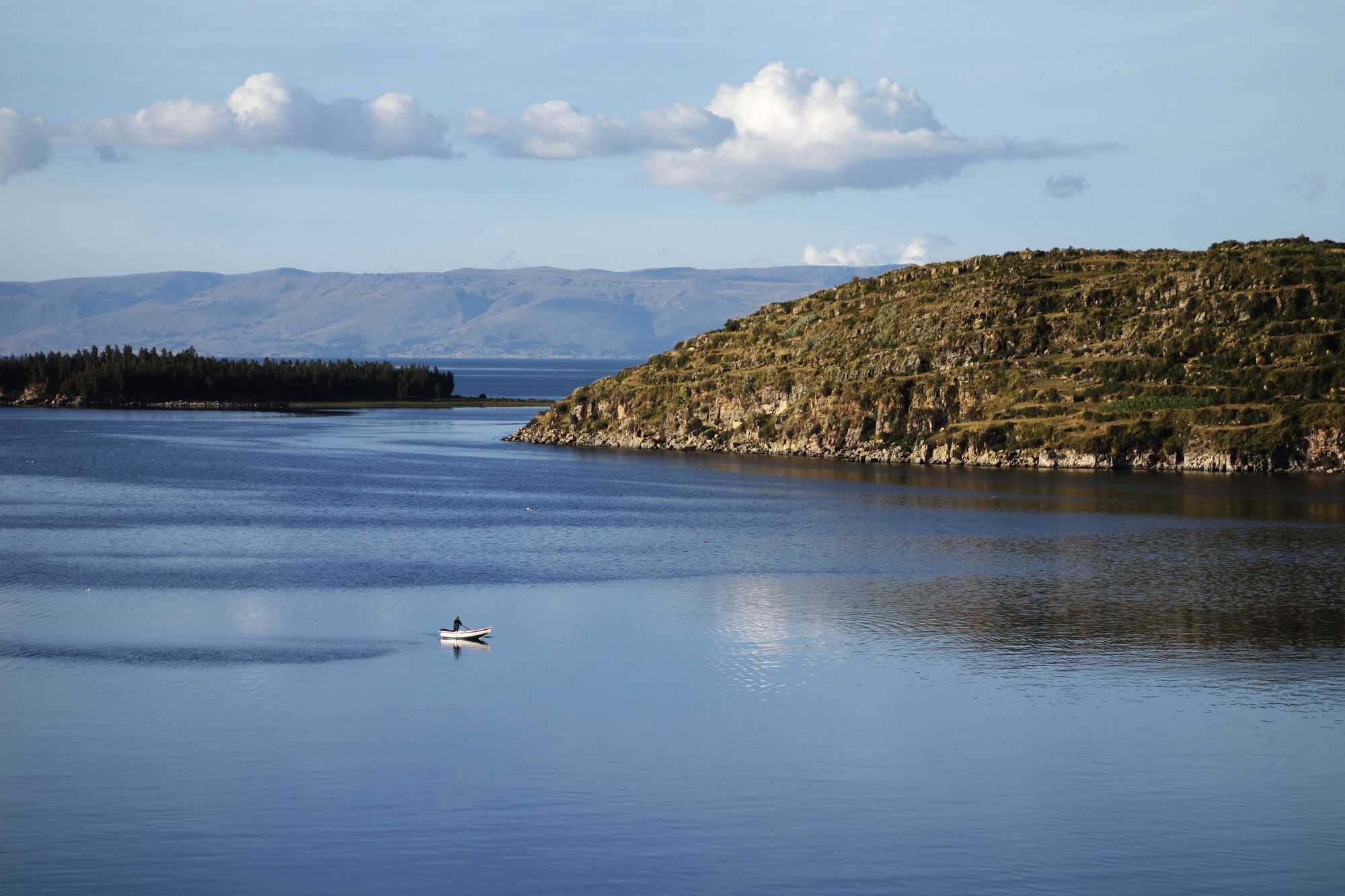 Le lac Titicaca en Bolivie