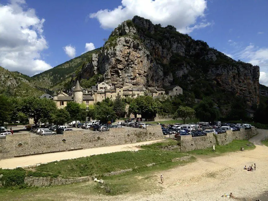 Village de la Malène en Occitanie 