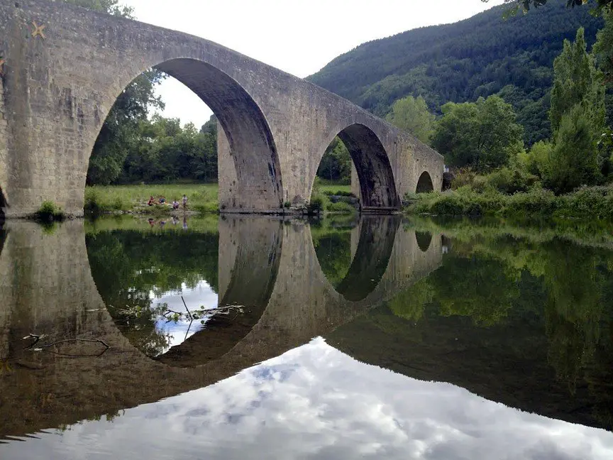 Pont d'Ispagnac en Lozère