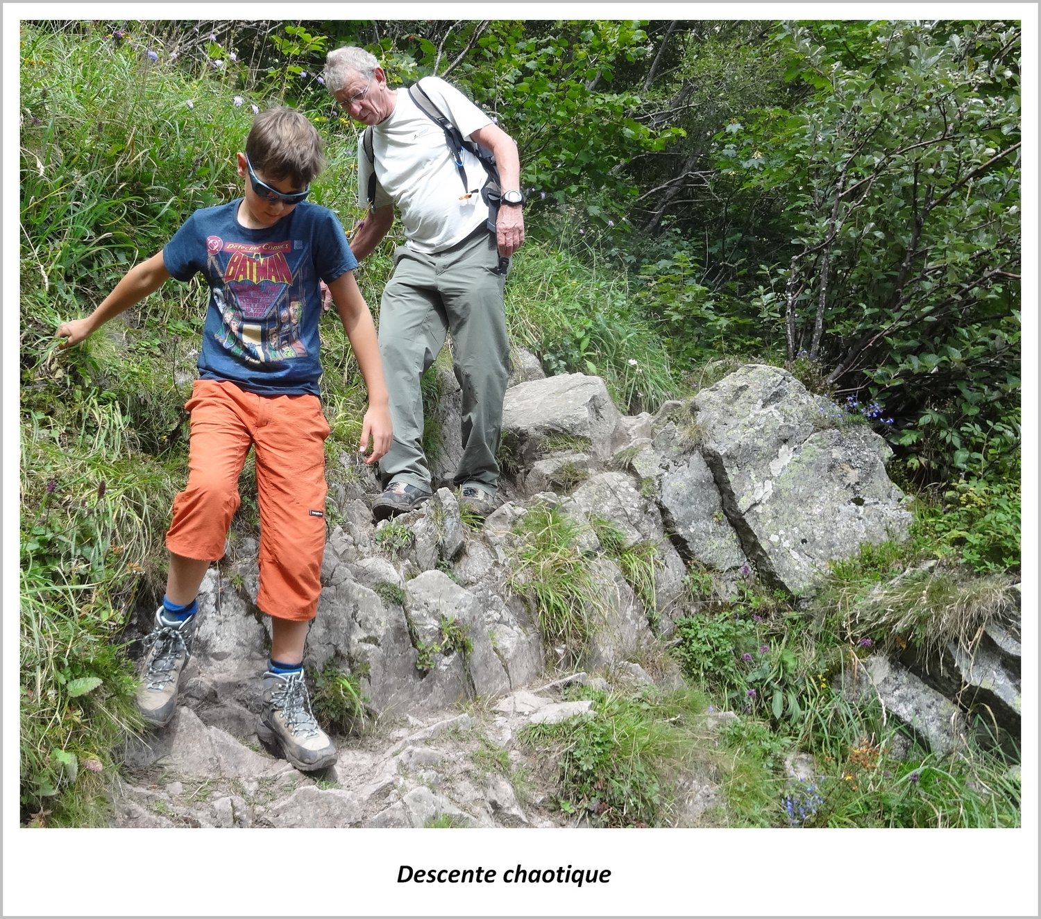 Randonnée sur les sentiers de l'arête des Spitzkoepfe dans les Vosges