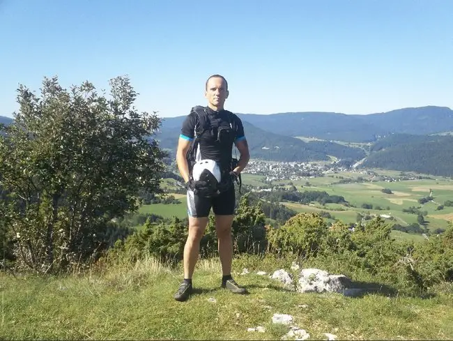 Belvédère de la Pierre BERCHUE en VTT la Grande Traversée des Alpes