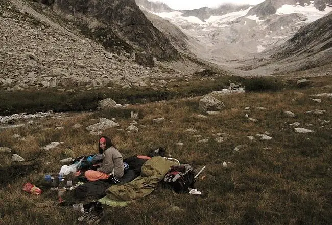 Le bivouac du Plan de Lanchâtra