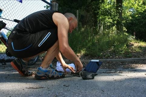 Jour 3, halte technique, la trace GPS a disparue...