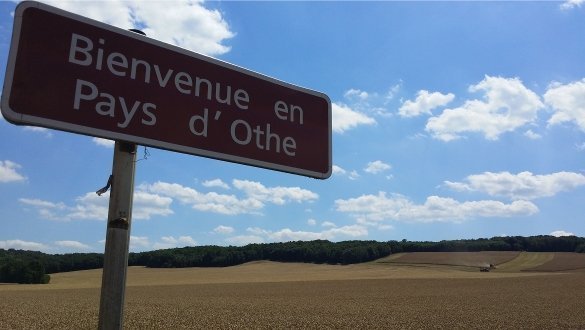 Le parcours à travers la Bourgogne a offert quelques beaux panoramas 