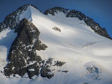 ascension de la pointe de la Pilatte dans le massif des ecrins