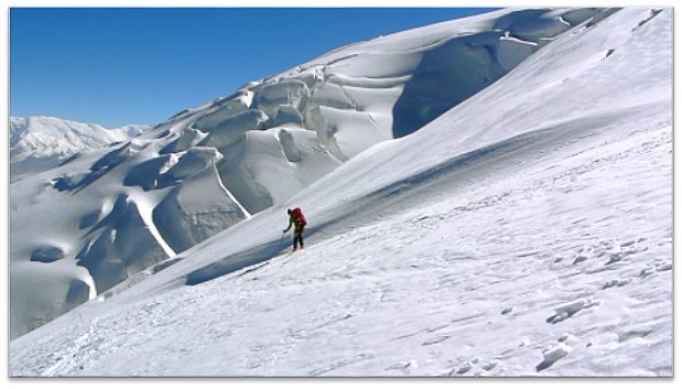 Descente en ski de randonnée du Mustagh Ata en Chine