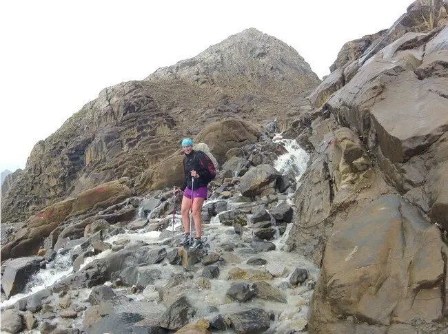 Descente à pied dans le canyon d'Ordesa en Espagne