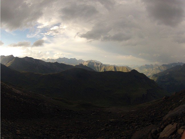 Paysage sur les montagnes d'Ordesa en Espagne