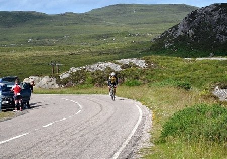 Partie à vélo du Celtman Extrem