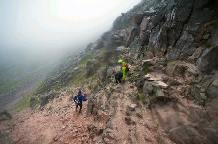 Décor luniare en Ecosse lors du Celtman Extreme