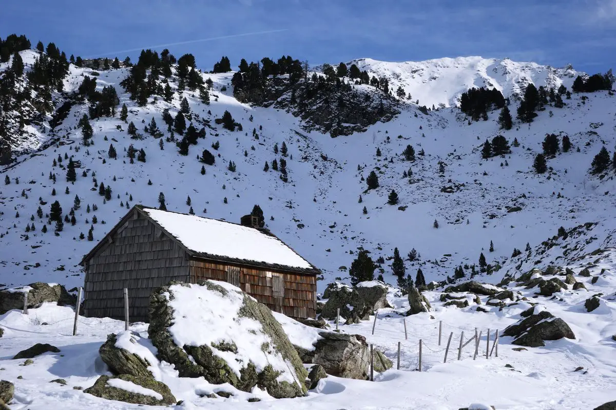 WE raquettes à neige dans la vallée d