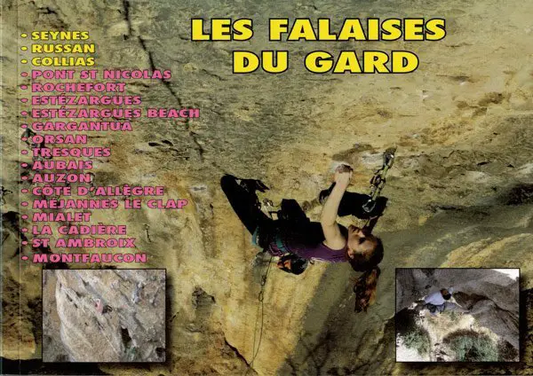 Les falaise du Gard-topo