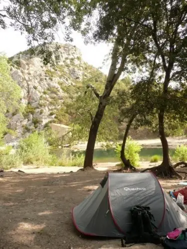 Bivouac durant notre randonnée ascension du canigou