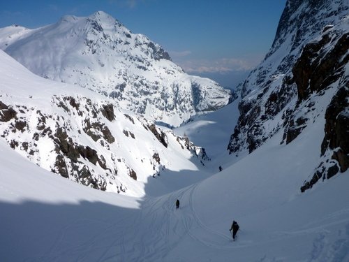 Raid à ski de randonnée dans le Chablais en Haute-Savoie