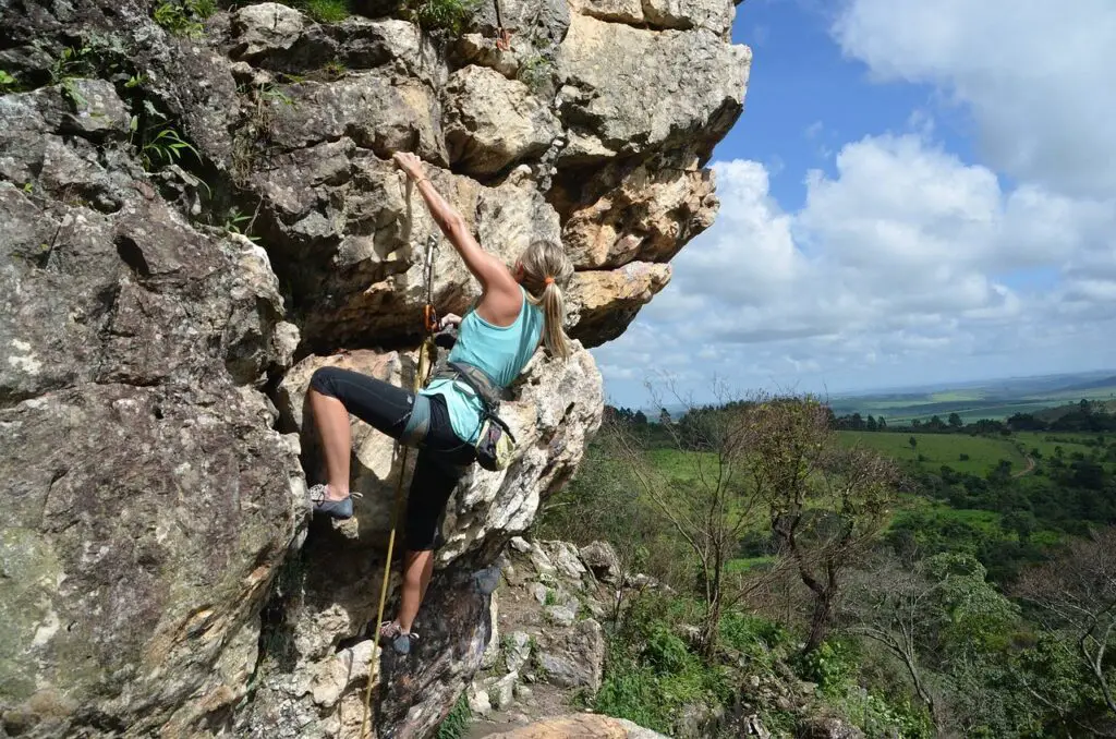 Escalade falaise