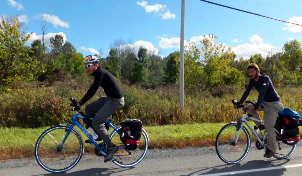 Traversée du Canada à vélo pour le projet Alascanada