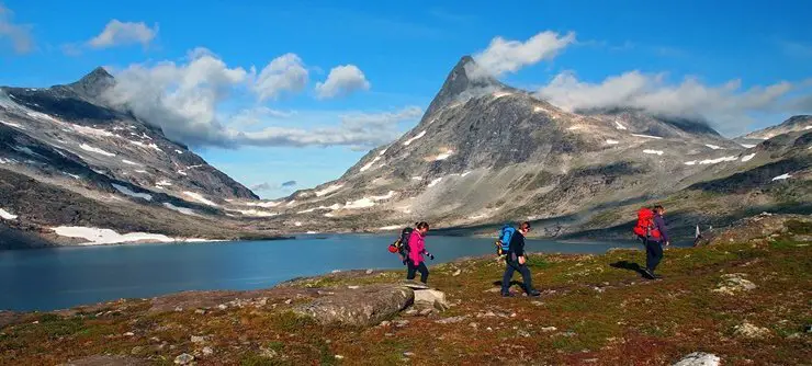 à pied ou à vélo en Norvège : Mjølkeveien