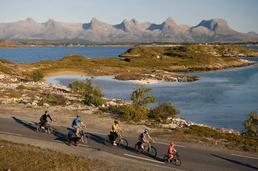 vélo en Norvège : Sandnessjøen