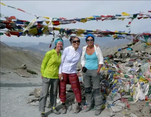 au cours de notre trek au Ladakh dans le Nord de l'Inde