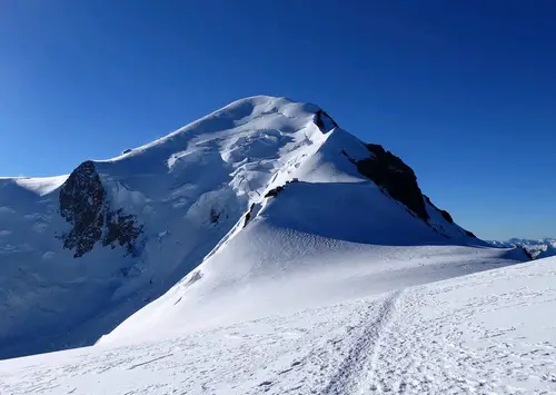 Le Mont Blanc vu de l'épaule
