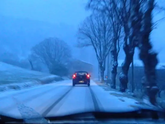 retour Drôme après stage cascade ICE FALL