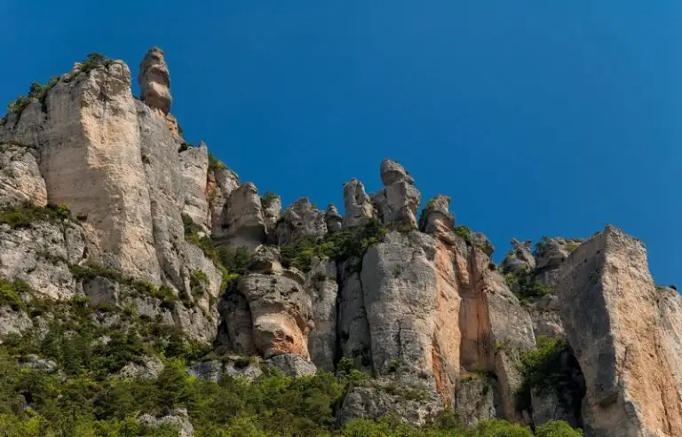 Test cordes BEAL dans les gorges de la Jonte dans le Massif Central