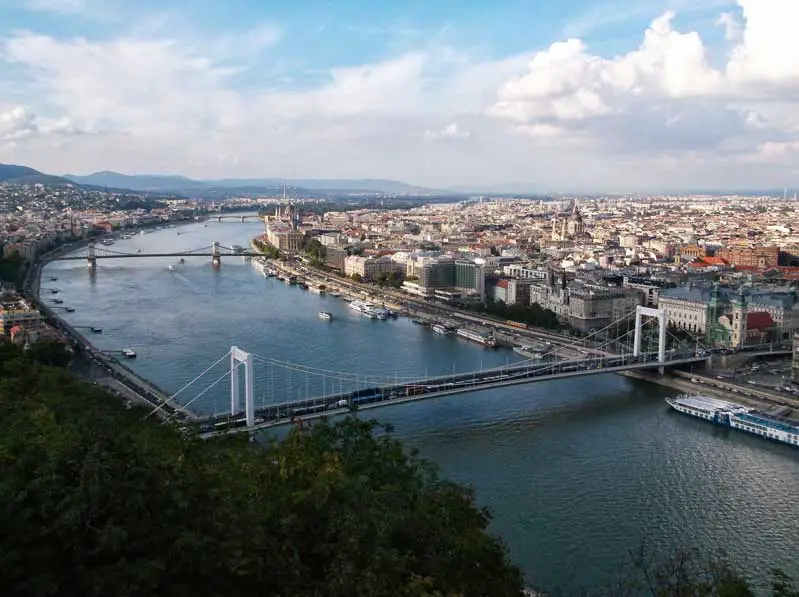 Le Danube à Budapest