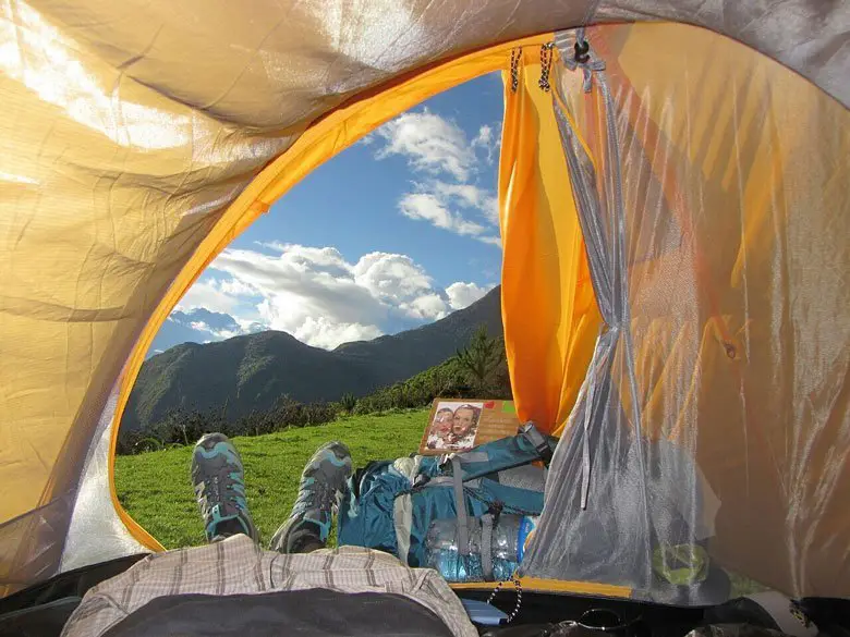 Camp Marampata à Choquequirao au Pérou