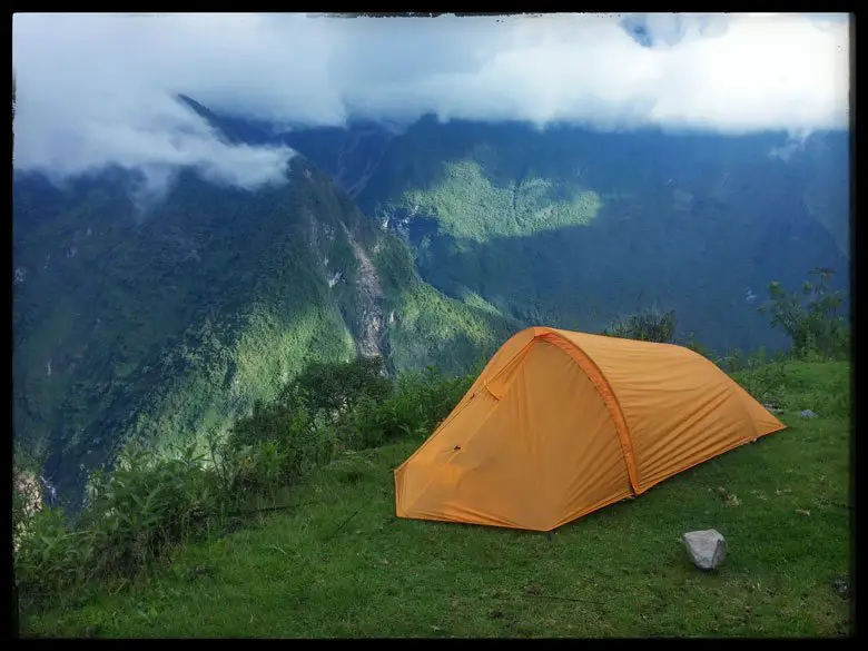 Le campement de Maizal pendant le trek pour aller au Machu Picchu 