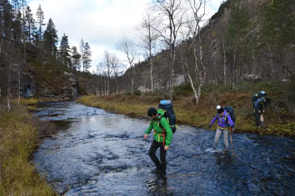 trek laponie hiver