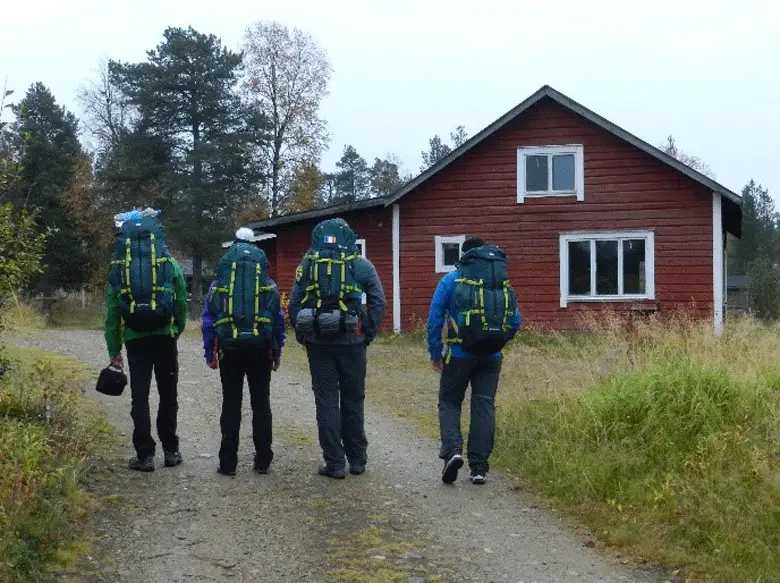 C’est parti ! trek en Laponie