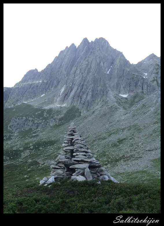 Les arêtes de salbitschijen en Suisse