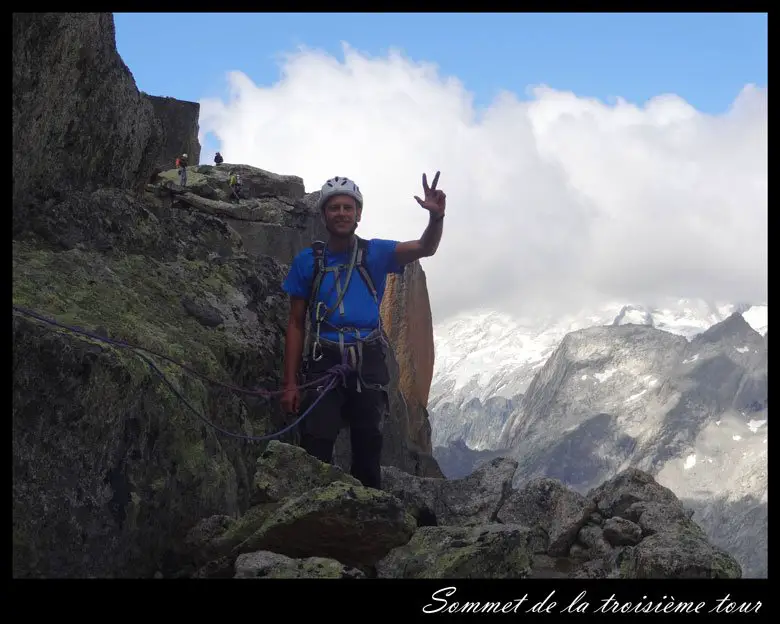 sommet de la 3ème tour du salbitschijen en suisse