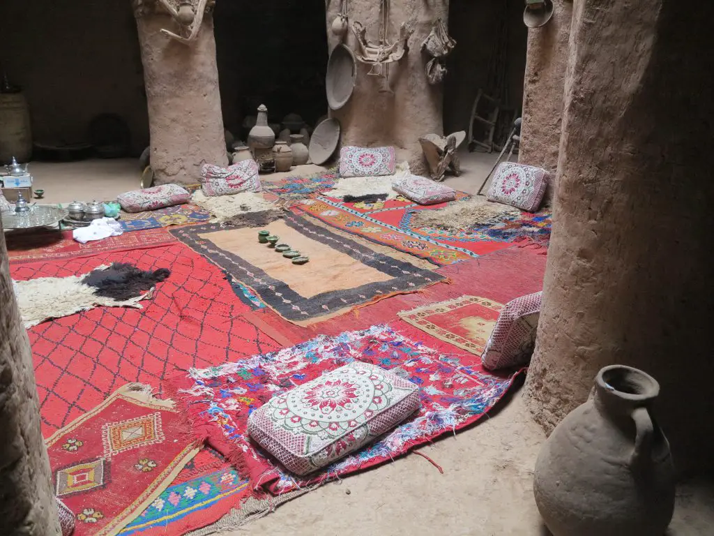musée traditionnel à ouled driss au Maroc